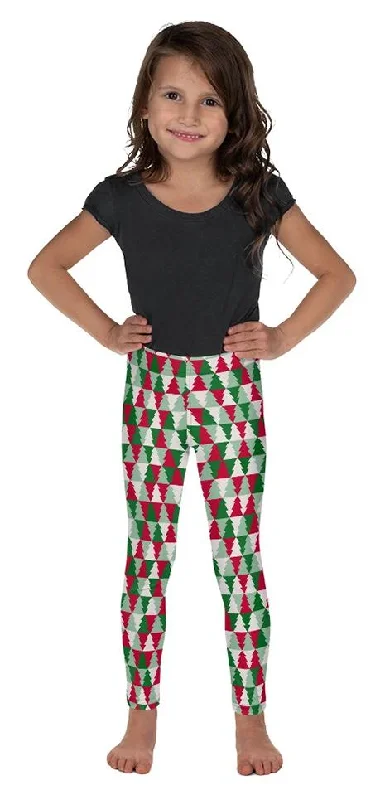 Christmas Tree Pattern Kid's Leggings