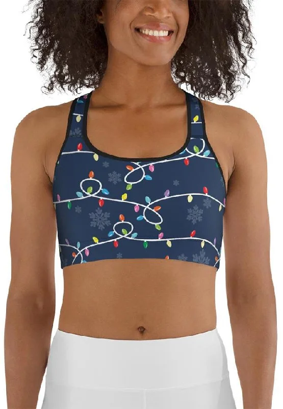 So Festive Christmas Sports Bra