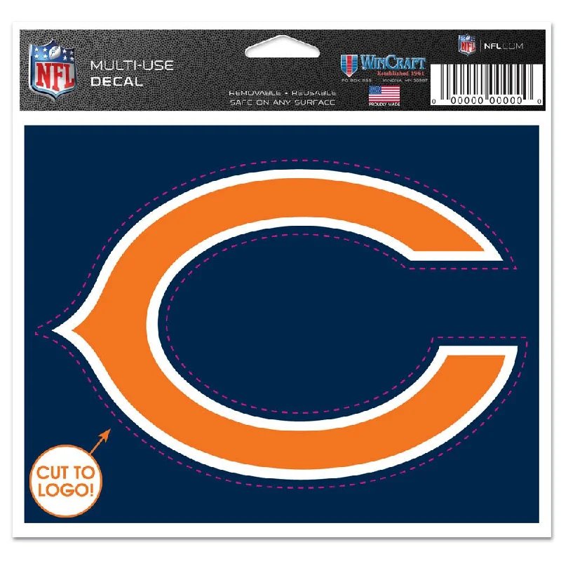 Chicago Bears Wincraft Logo 4x5 Decal