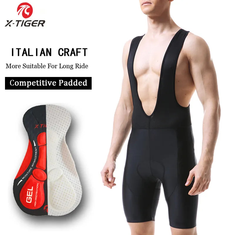 Black Bib Shorts