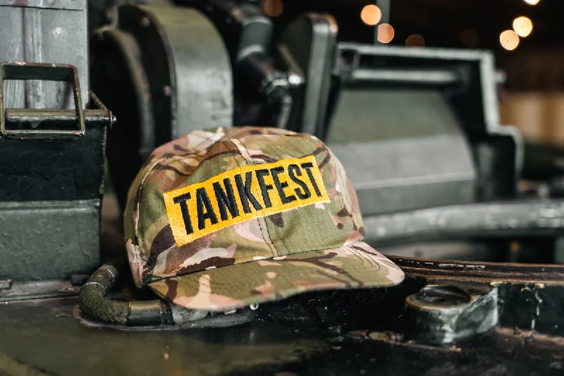 Kids TANKFEST 2023 Green Camo Cap