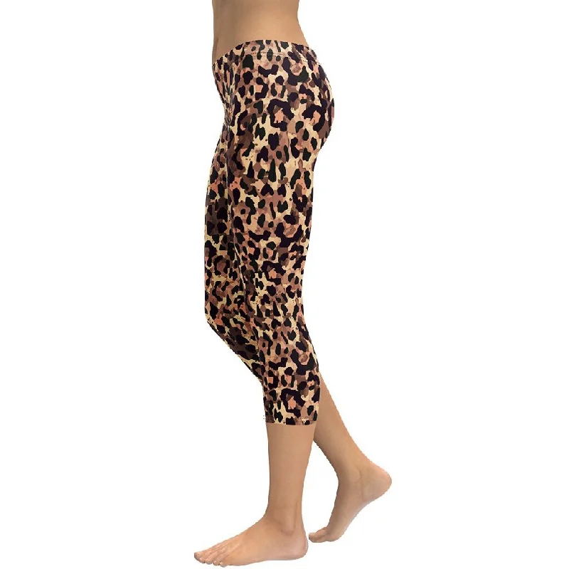 Original Leopard Capris