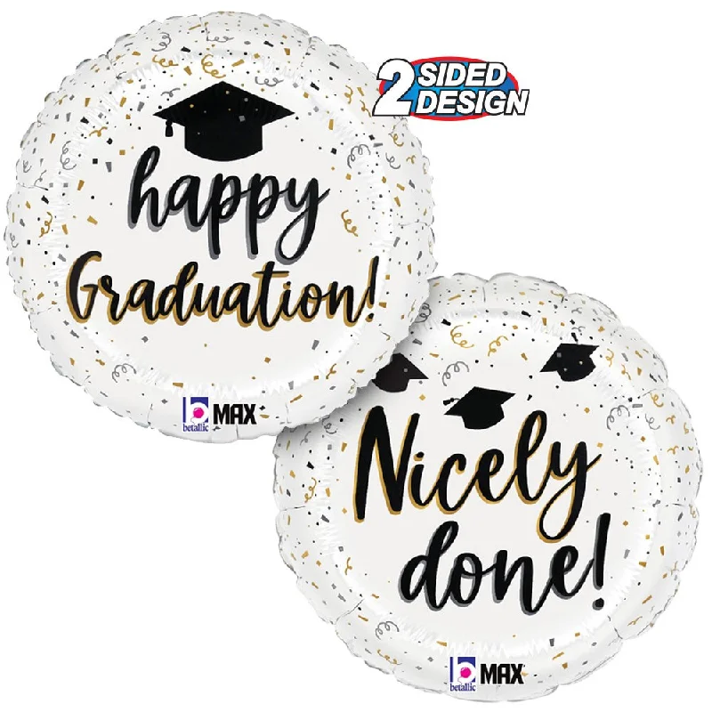 18 inch SATIN GRADUATION CONFETTI