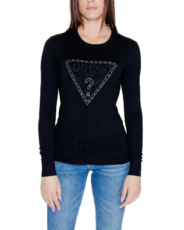 Guess  Womens Long Sleeve Knit Sweater