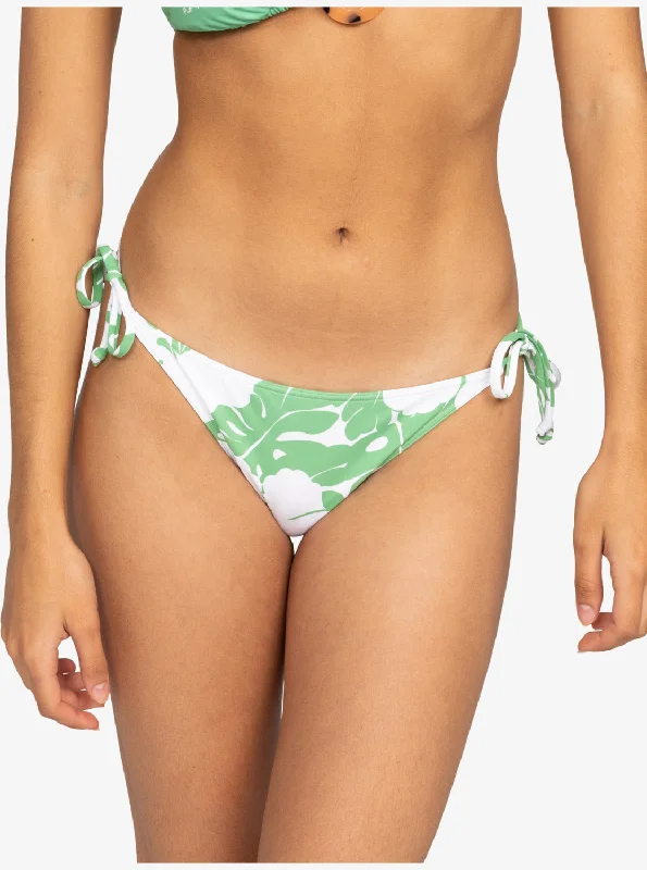 OG Roxy Cheeky Tie Side Bikini Bottom - Zephyr Green Og Roxy Small