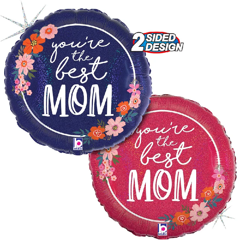 18 inch FLORAL BEST MOM