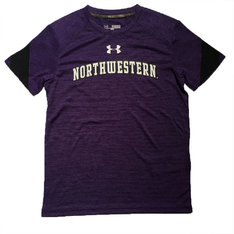 Northwestern Wildcats Under Armour Youth S/S Sideline Training Tee