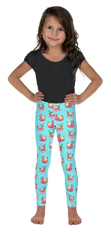 Summer Vibe Christmas Kid's Leggings