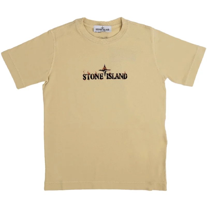 Stone Island Natural Beige T Shirt