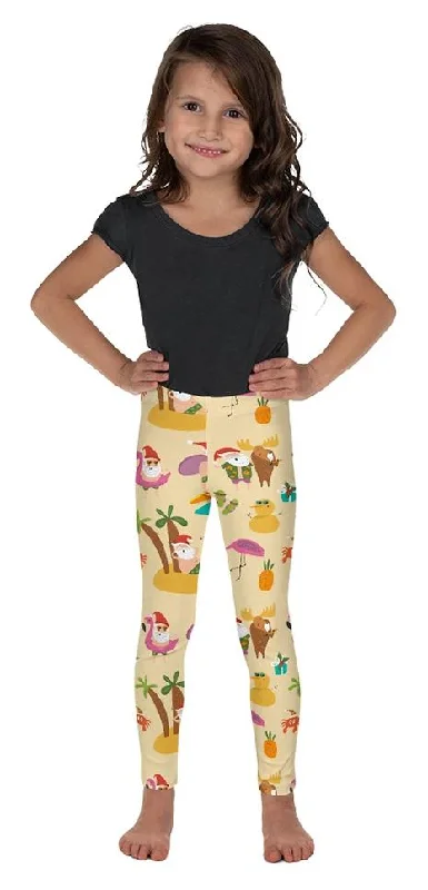 Summery Christmas Kid's Leggings