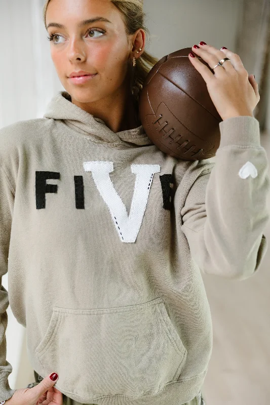 Custom Roman Numeral 5 Hoodie