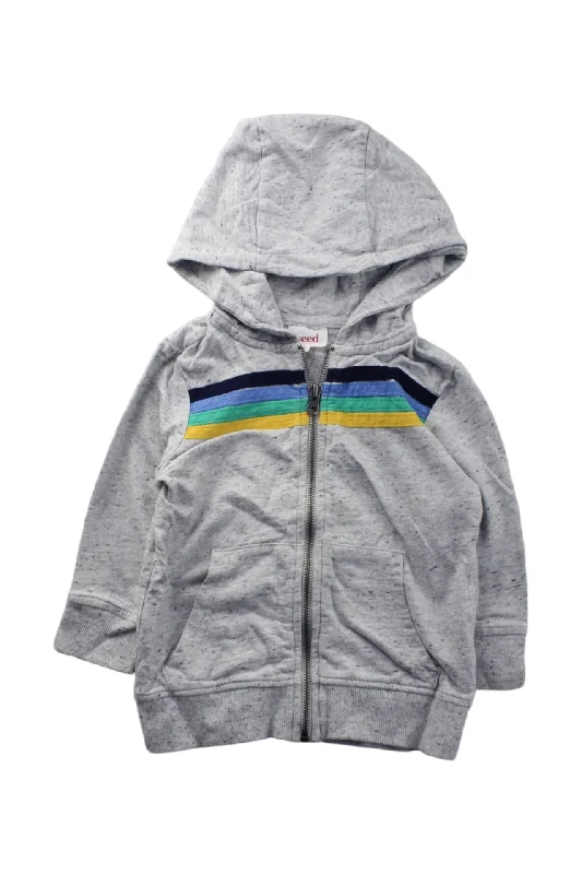 Seed Hooded Zippered Sweatshirt 2T