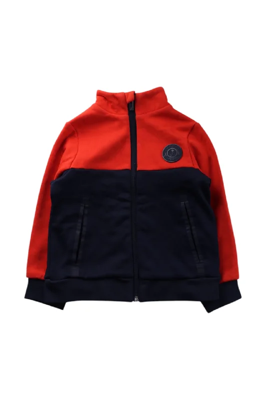 Jacadi Zippered Fleece Sweatshirt 4T