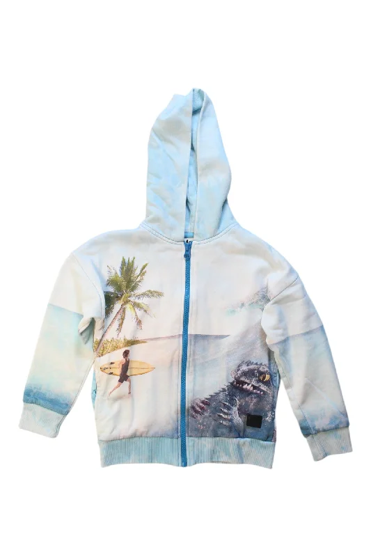 Molo Surfer Zippered Hoodie 4T